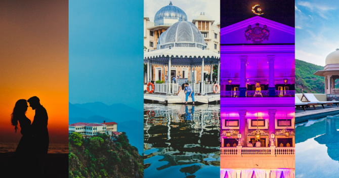 Top 5 Indian locations for destination weddings