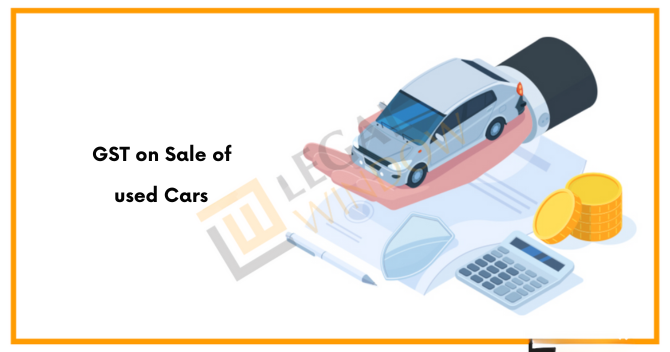 GST on Used Car Sales Made by Individuals